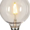E27 PC Cover Glob95 1W 2200k 90lm LED-Lampa