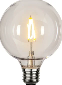 E27 PC Cover Glob95 1W 2200k 90lm LED-Lampa