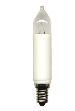 E14 Reservlampa 2-pack 14V 10,5cm Klar/Vit