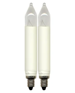 E10 Reservlampa Skaftlampa 2-Pack 8V Klar