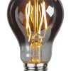 E27 Rökfärgad Normal 2W 2100k 60lm LED-Lampa