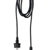 E27 Sladdställ Utomhus IP44 350cm Svart