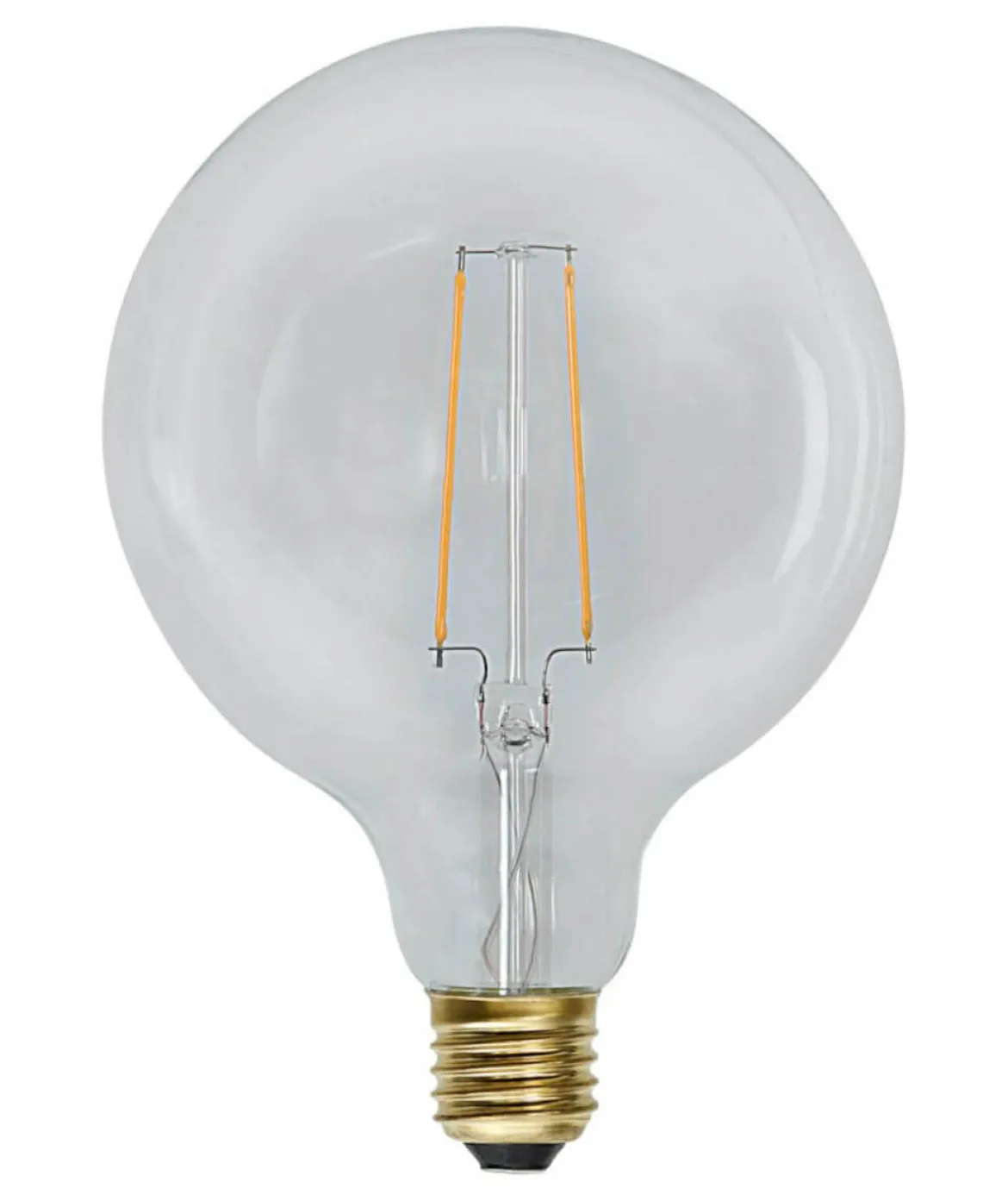 E27 SoftGlow Glob125 2.3W 2100K 230lm LED-Lampa