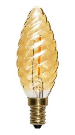 E14 SoftGlow Kronljus Twist 0.8W 2100K 70lm LED-Lampa
