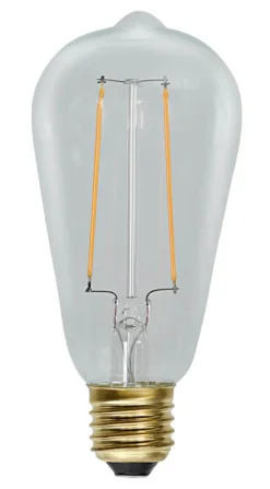 E27 SoftGlow Navigation 2.3W 2100K 230lm LED-Lampa