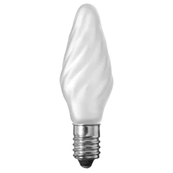 E10 Topplampa Matt/Vriden 3-pack LED 0,2W Frostad