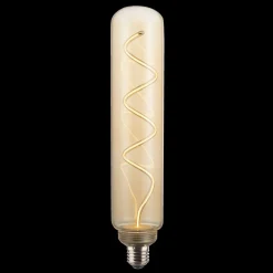 E27 TUBE NERO Gold Dimbar 4,9W 1800K 55lm LED-Lampa