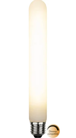 E27 Tubural Dimbar RA90 Opal 4W 3000K 245lm LED-Lampa