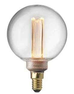 E14 UNI-K Glob80 Klar Dimbar 2,3W 1800K 70lm
