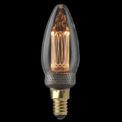 E14 UNI-K Kron Klar Dimbar 2,3W 1800K 70lm