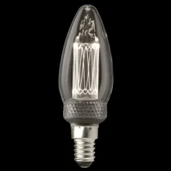 E14 UNI-K Kron Klar 3000K 2,3W 70lm Dimbar