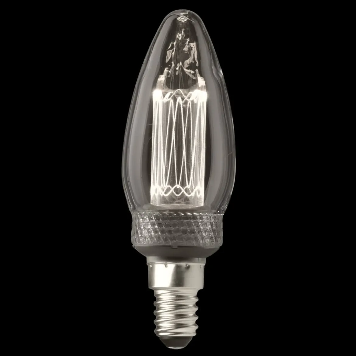 E14 UNI-K Kron Klar 3000K 2,3W 70lm Dimbar