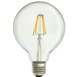 E27 UNI-LEDISON Glob100 Dimbar Klar 5W 2700K 550lm LED-Lampa