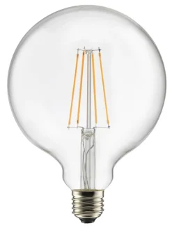 E27 UNI-LEDISON Glob125 Klar 2200K 7,5W 700lm Dimbar
