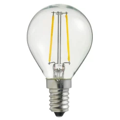 E14 UNI-LEDISON Klot Klar 1W 2200K 110lm