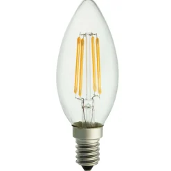 E14 UNI-LEDISON Kronljus Klar 3W