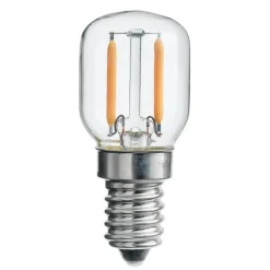 E14 UNI-LEDISON Päron Klar Dimbar 1,5W 60lm