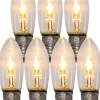 E10 Universal LED Reservlampa 7-pack 10-55V Transparent