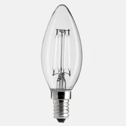 E14 UNI-WHITE Kronljus 0,8W 2700K 45lm Dimbar