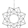 EDGE Krans 40cm 30LED Svart