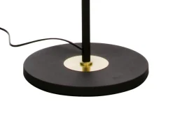 EKETORP Golvlampa LED 145cm Svart/Matt Mässing