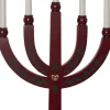 ELIAS TRADITION Ljusstake 5L 61cm Röd