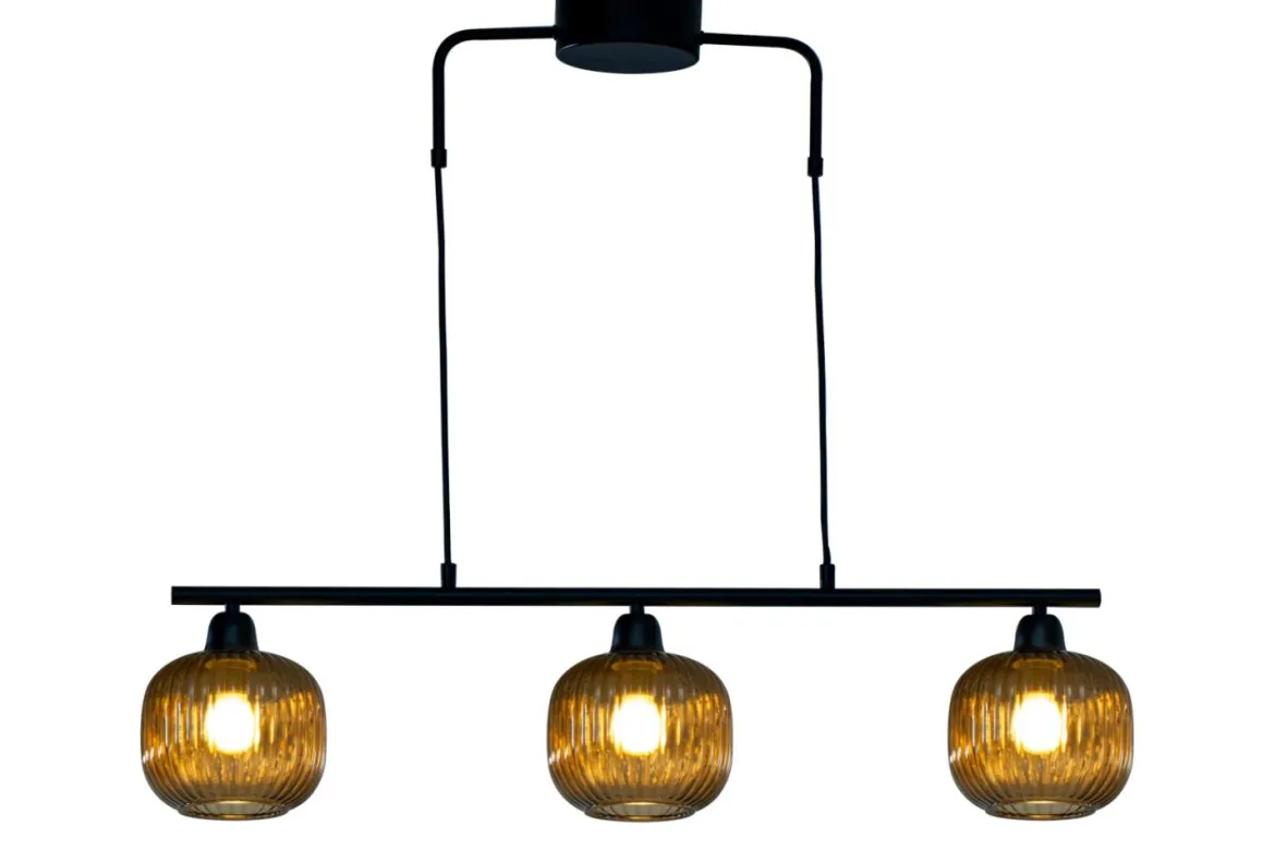 ELIN Taklampa 81cm Svart/Brun