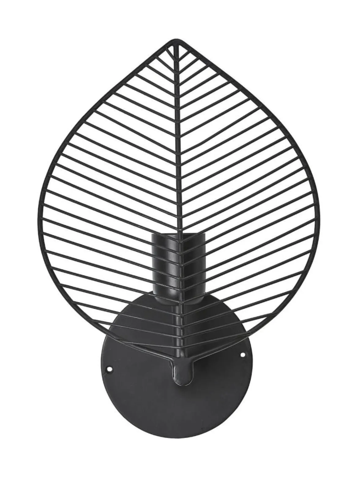 ELM Vägglampa 33cm Svart
