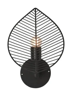 ELM Vägglampa 33cm Svart