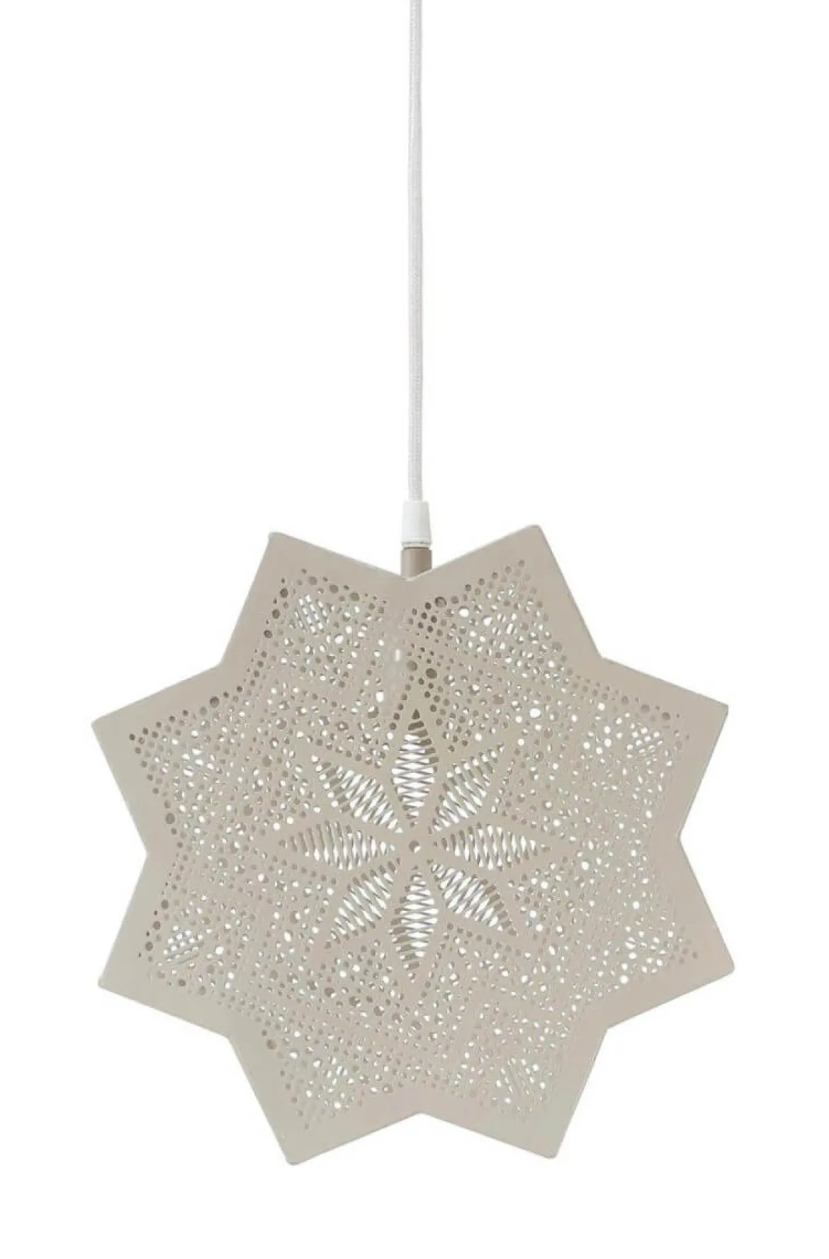 ELVIRA Adventsstjärna 28cm Beige