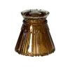 ESTELLE Glasskärm 15,5cm Brunt glas