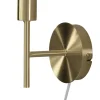 ESTER Vägglampa 12cm Matt Mässing