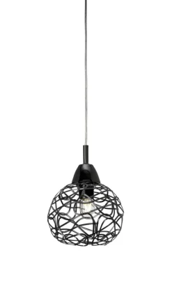 EXCEL Fönsterlampa 18cm Svartkrom
