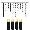 EXTRA SYSTEM 24 Istappsslinga 2m 98LED Varmvit/Svart IP44
