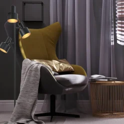 FERDINAND Golvlampa 150cm Svart