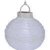 FESTIVAL Solcell Papperslykta 22cm Vit