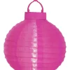 FESTIVAL Solcell Papperslykta 22cm Rosa