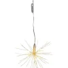FIREWORK Hängande dekoration 16cm 80LED Silver