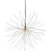 FIREWORK Hängande dekoration 26cm 120LED Svart