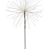 FIREWORK Stjärna på fot 50cm 120LED Svart