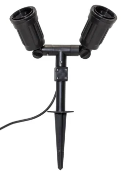 FIXTURE Spotlight Utomhus 27cm Svart IP44