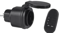FJÄRRSTRÖMBRYTARE Utomhus 6cm Svart