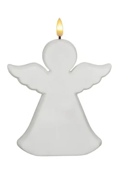 FLAMME ANGEL LED-Gravljus 18cm Vit IP44