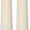 FLAMME CANDY LED-Antikljus 2-pack 26cm Gul