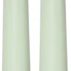 FLAMME CANDY LED-Antikljus 2-pack 26cm Grön