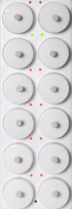 FLAMME CHARGE Värmeljus 12-pack 28,5cm