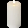 FLAMME FLOW LED-Blockljus Batteri 15cm Vit