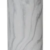 FLAMME MARBLE LED-Blockljus 17,5cm Grå