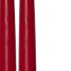FLAMME SLIM LED-Antikljus 2-pack 28 cm Röd