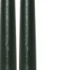 FLAMME SLIM LED-Antikljus 2-pack 28 cm Grön
